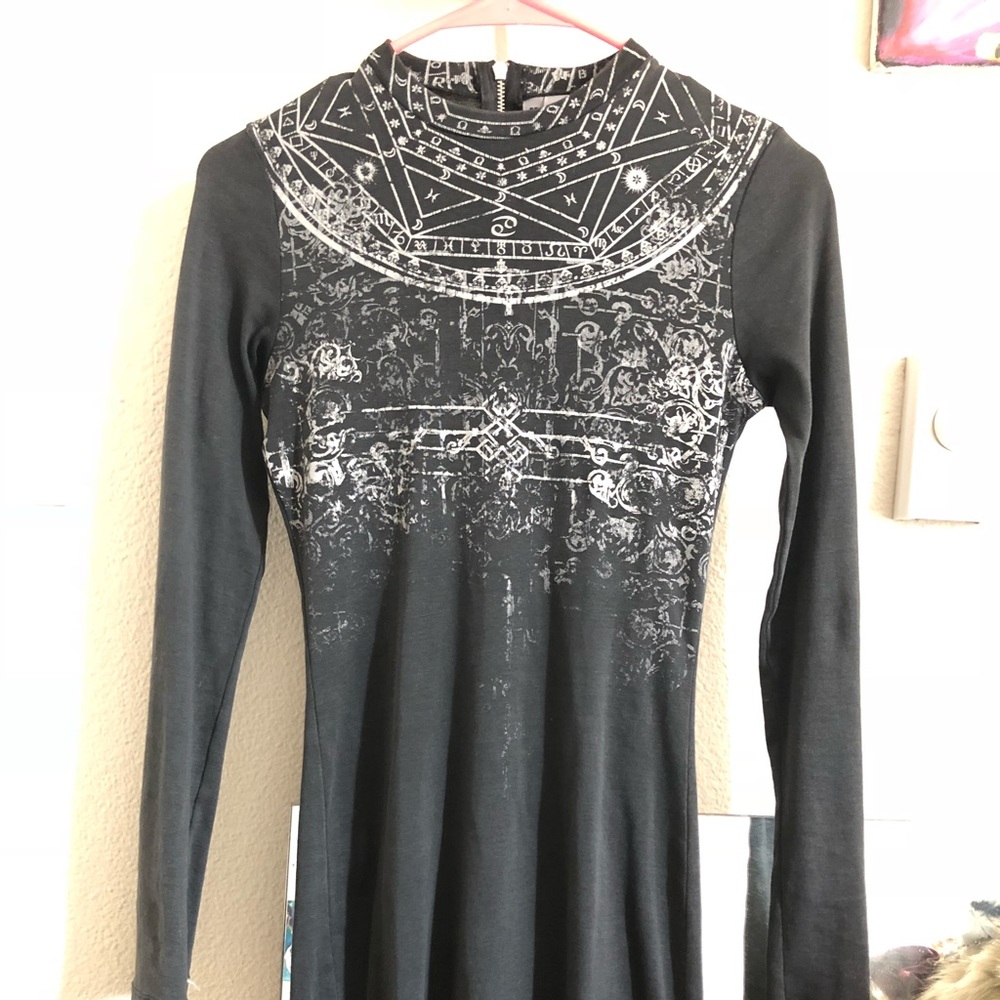 Graphic Divided Dress